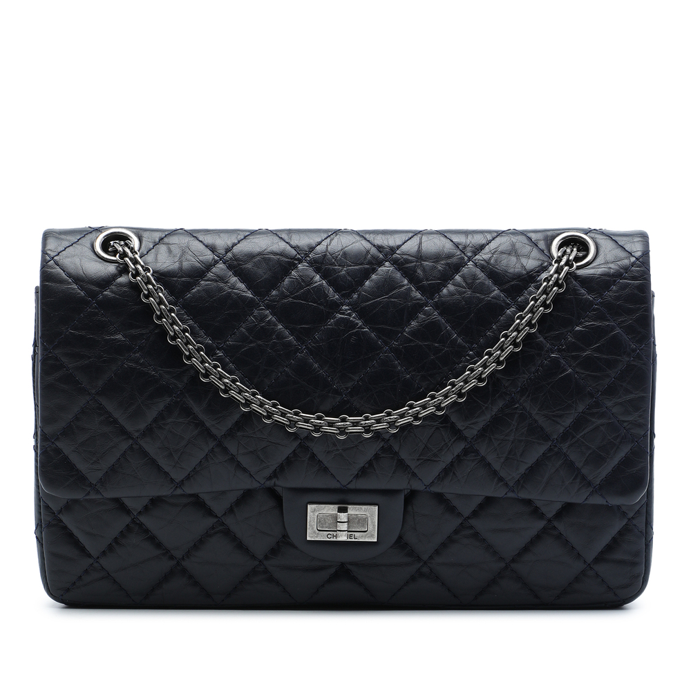 Pre-Loved Chanel Quilted Aged Calfskin Reissue 2.55 Double Flap 226